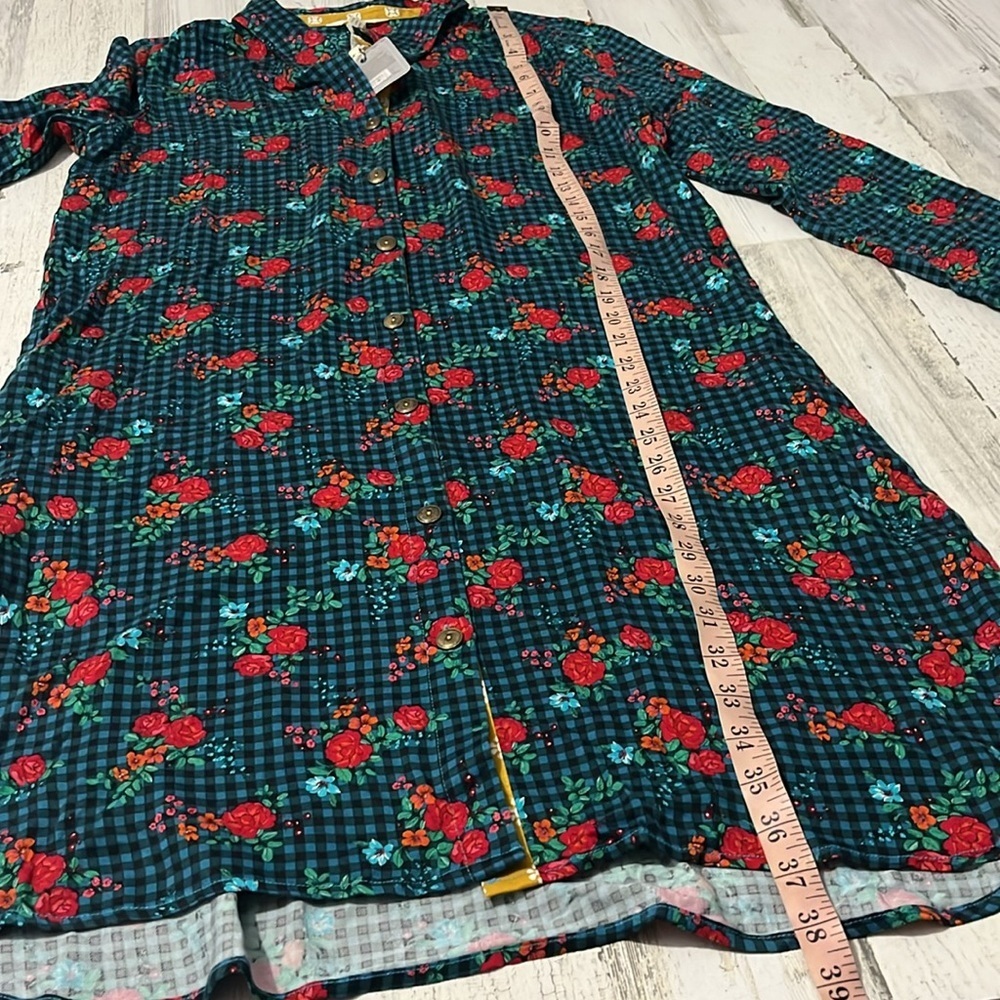 Matilda Jane Fa La La Floral Gingham Dress NWT Small - Picture 9 of 10